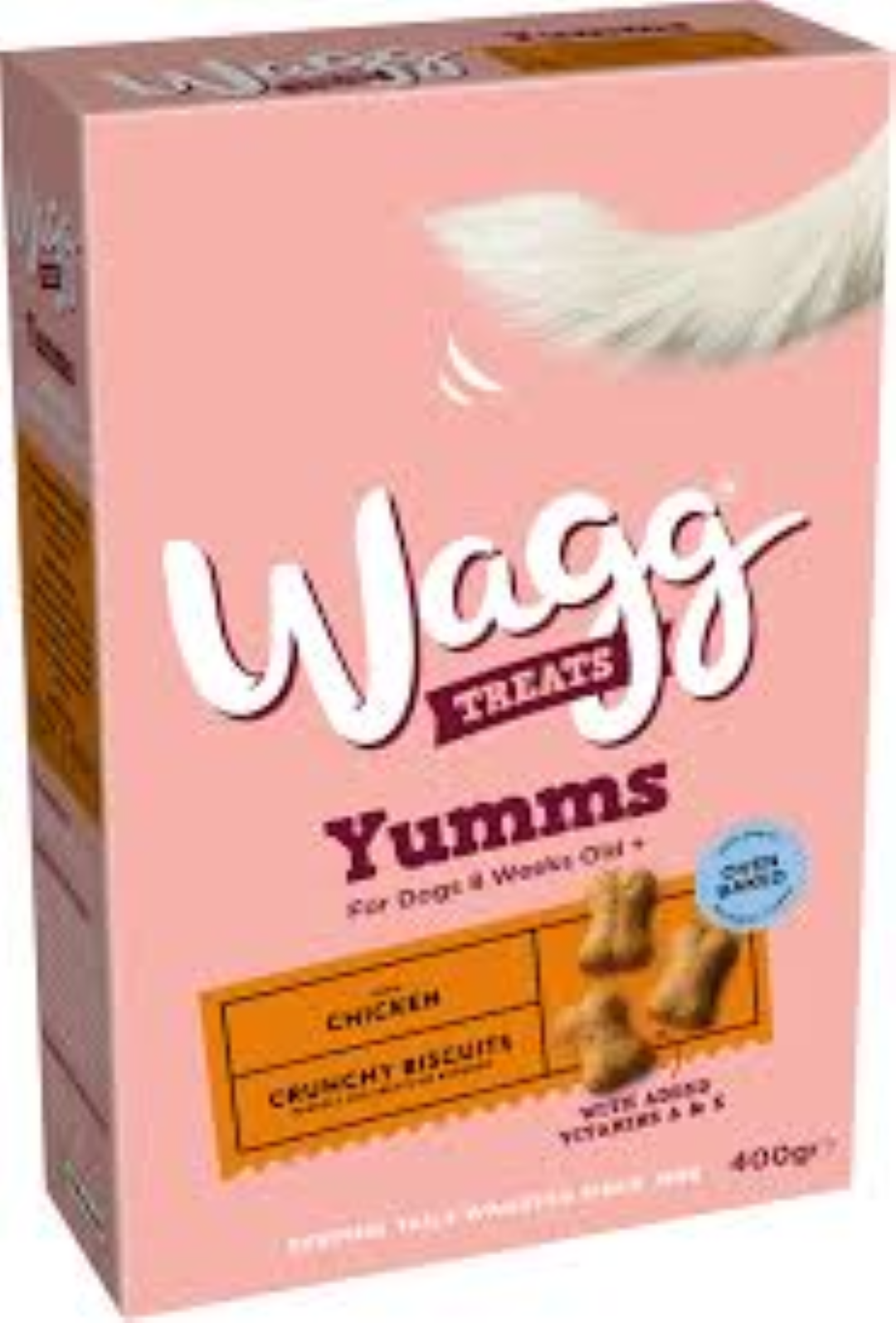WAGG DOG BISCUITS CHICKEN 400G